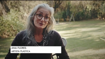 Imagem de Mãe de dois filhos expressa-se através da arte