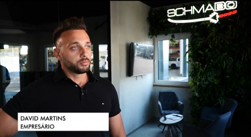 Imagem de David Martins, empresário de sucesso na Alemanha