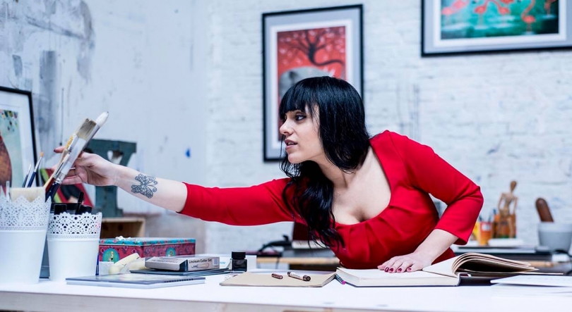 Imagem de Ilustradora portuguesa radicada na Bélgica tem exposição em Aveiro