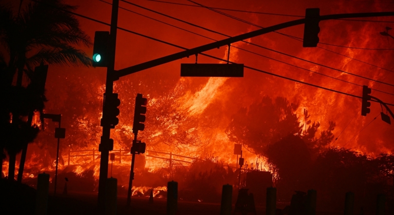 Imagem de Há portugueses afetados pelos grandes incêndios de Los Angeles
