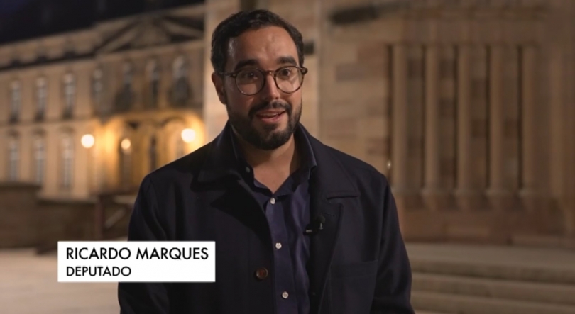 Imagem de Ricardo Marques deputado no Parlamento do Luxemburgo
