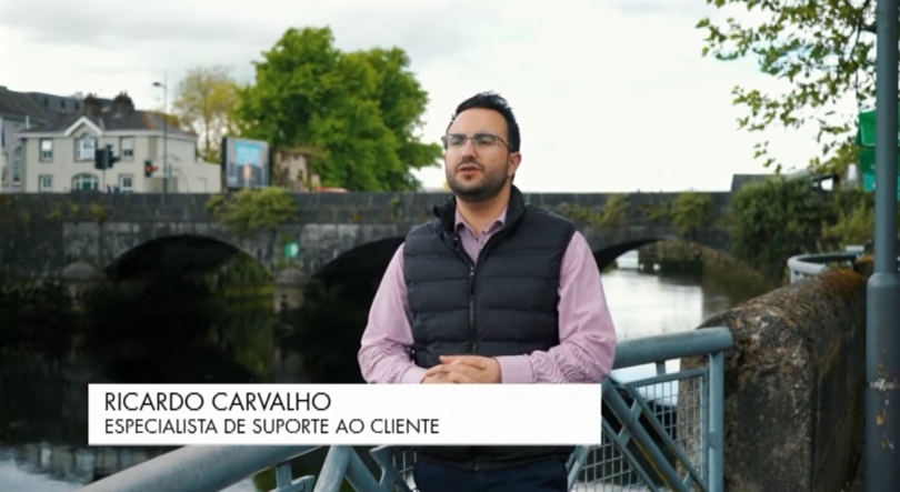 Imagem de Ricardo Carvalho na Irlanda apostou no suporte a clientes