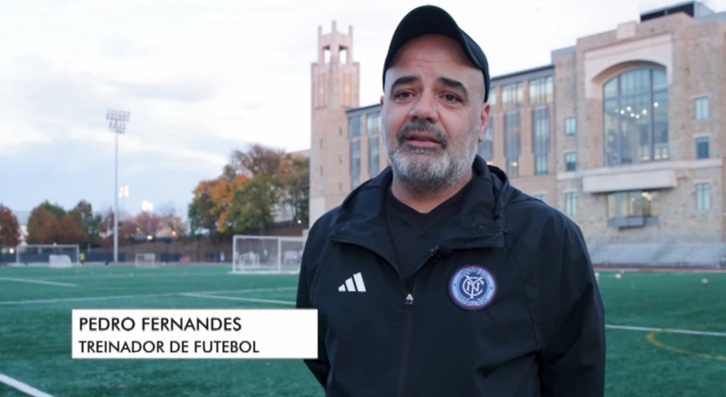 Imagem de Pedro Fernandes treina o New York City Football Club