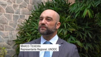 Imagem de Marco Teixeira no combate e prevenção de drogas