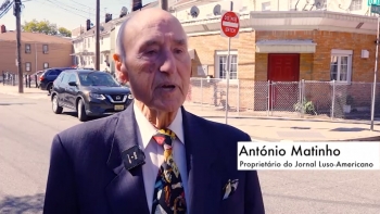 Imagem de Jornal Luso Americano homenageado