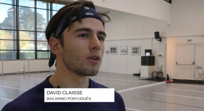 Imagem de Bailarino português em França