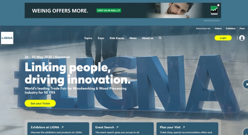 Imagem de Ligna – Feira mundial da indústria florestal e da madeira