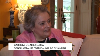 Imagem de Gabriela de Albergaria no Palácio São Clemente