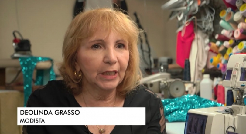 Imagem de Deolinda Grasso veste estrelas de cinema