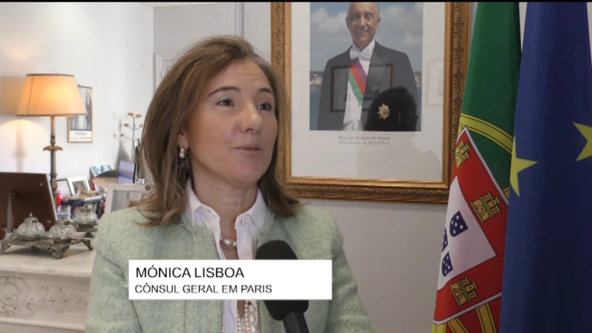 Lisboa Rtp Mónica Lisboa, Cônsul Geral de Portugal em Paris - RTP Mundo