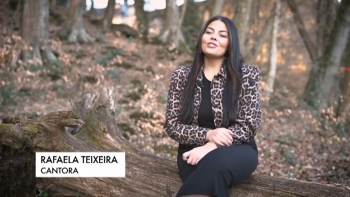 Imagem de Rafaela Teixeira, finalista no Festival da Canção do Luxemburgo