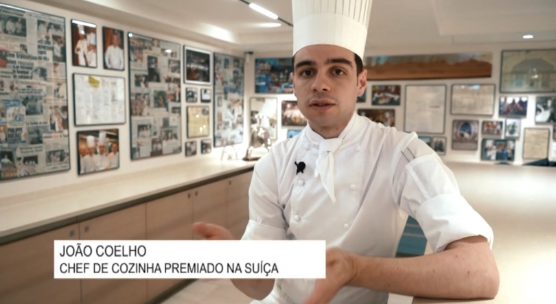 Imagem de Chef português premiado na Suíça