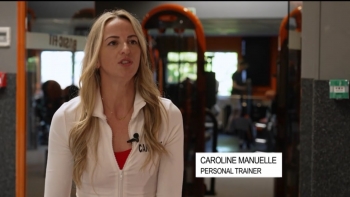 Imagem de Caroline Manuelle fez da atividade física a sua vida