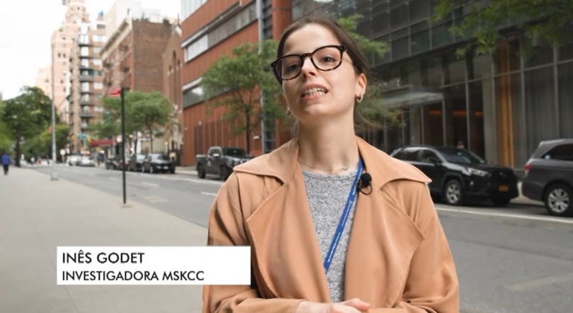 Imagem de Inês Godet estuda o cancro em Nova Iorque