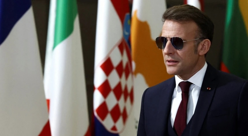 Imagem de Macron anuncia captura de petroleiro russo no Mediterrâneo