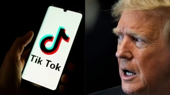 Imagem de Trump “feliz por ter ajudado a salvar TikTok”
