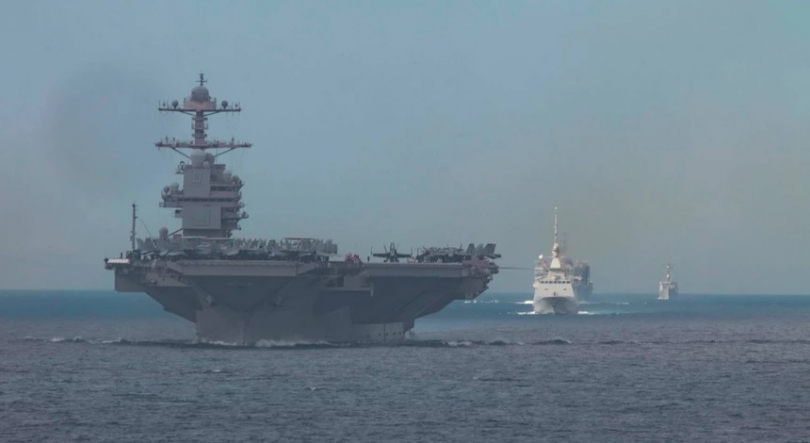 Imagem de Casa Branca envia USS Gerald R. Ford para o Médio Oriente